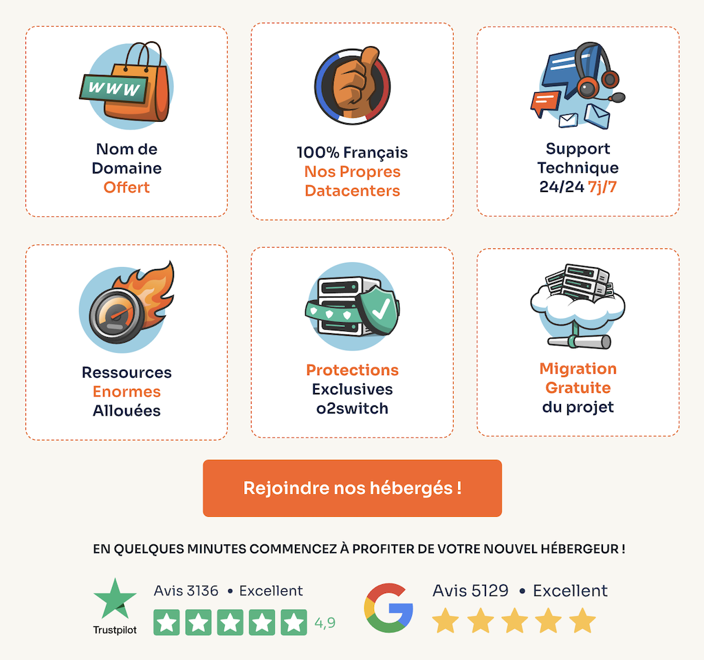 O2Switch Hébergement web français performant avis traif quel offre choisir 
