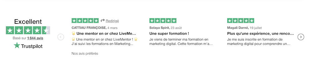 formation gestion d'entreprise Livementor