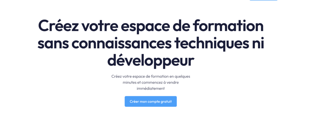 plateforme pour vendre sa formation